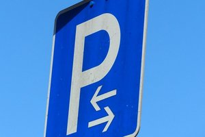 Parkplatzschild