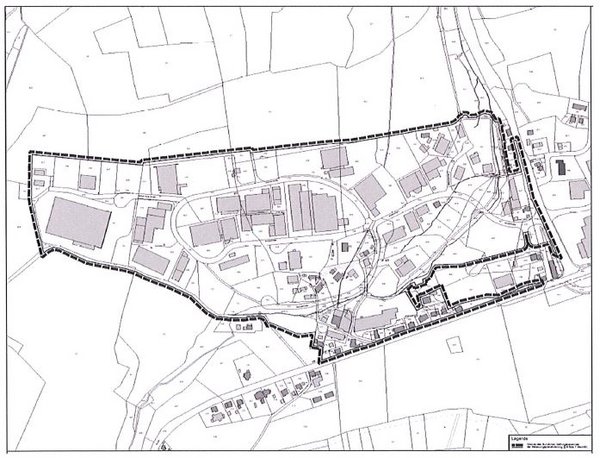 Bebauungsplan Nr. 13, 5. Änderung - Lageplan