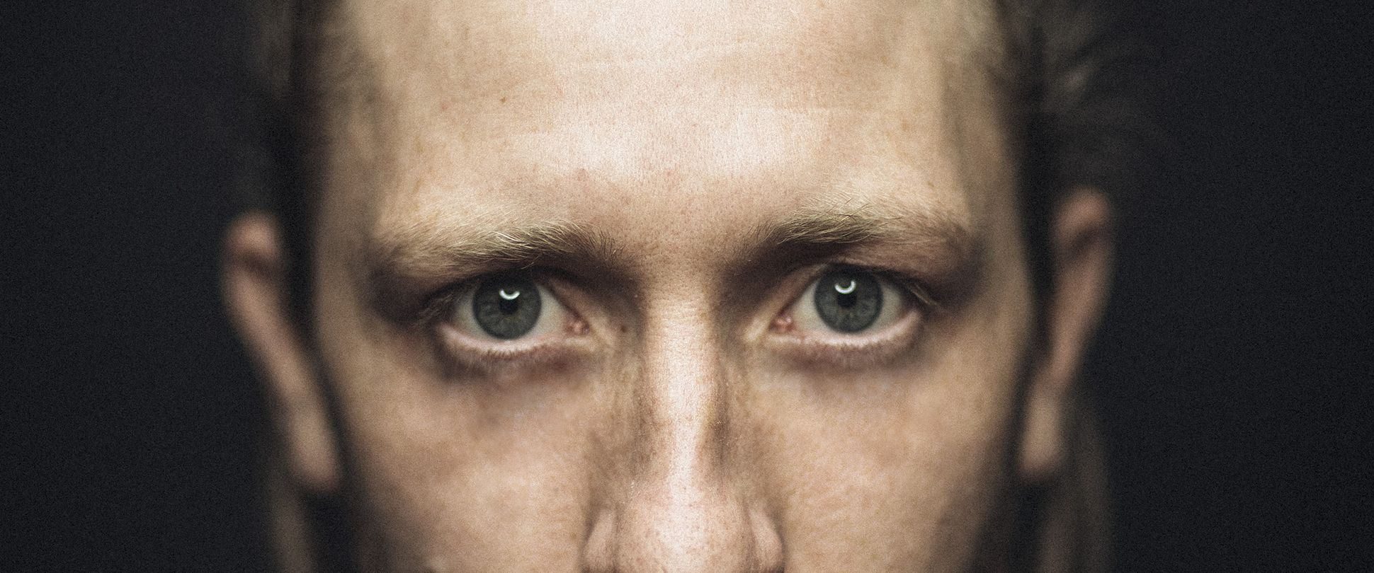 Ausschnitt eines Gesichts